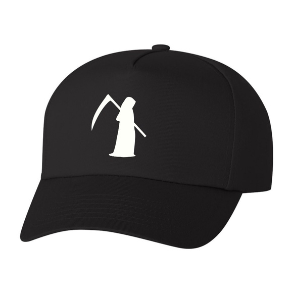 Grim Reaper Cap, Lil Peep, Emo Hip Hop, Trippy, Hat - Picture 1 of 2
